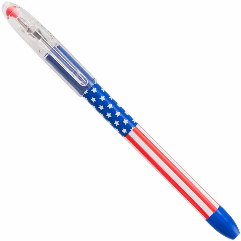 R.S.V.P.® Fine Point Capped Ballpoint USA Flag Pen