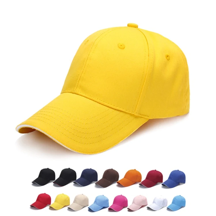 Chicago 6 Panel Kid Cotton Sandwich Cap Full Colour 1