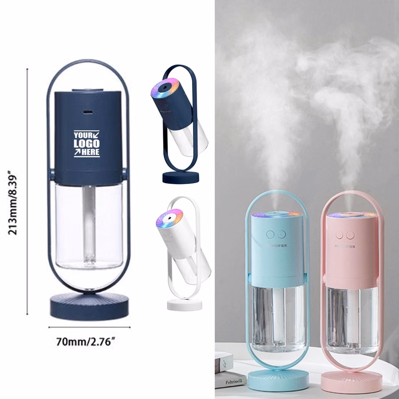 360 Degrees Rotating Rechargeable Humidifier