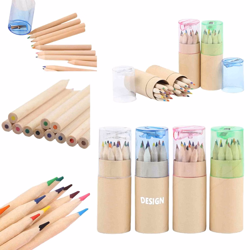 12-Color Portable Color Pencils