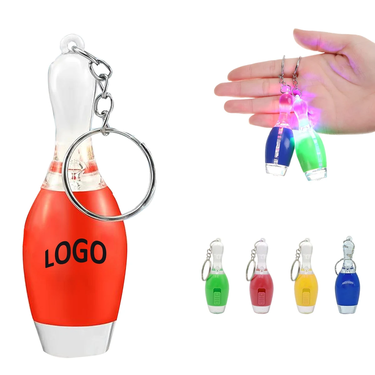 Bowling Flashlight Keychain 1