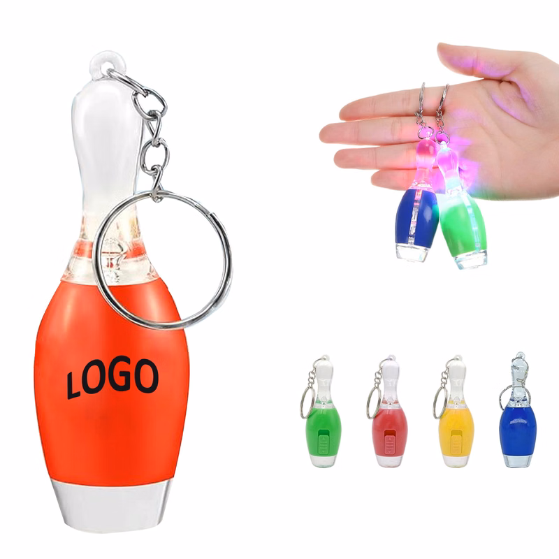 Bowling Flashlight Keychain