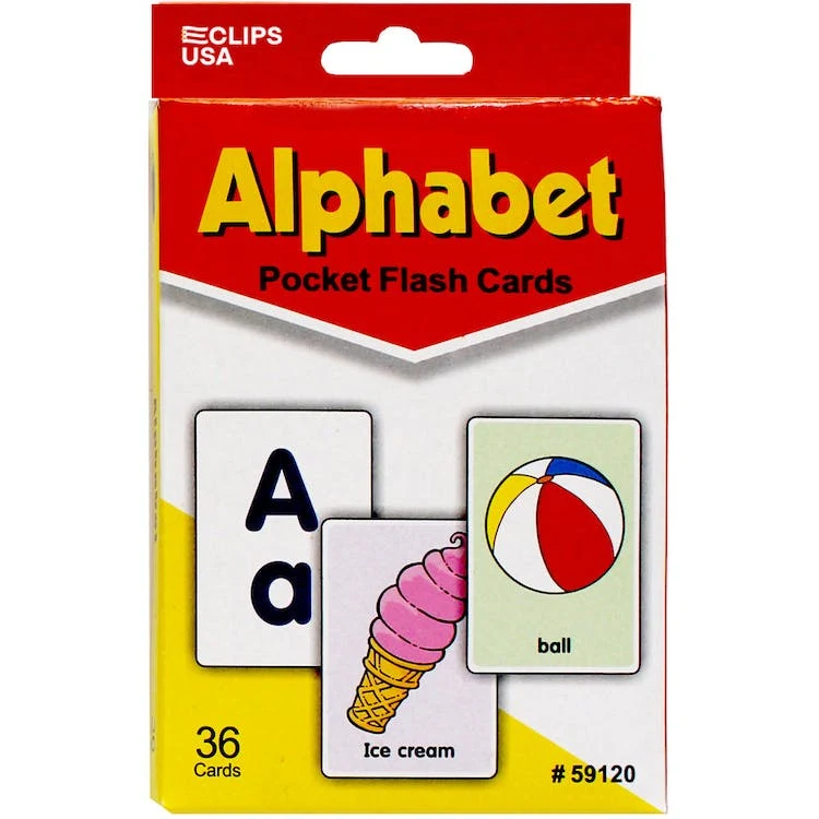Alphabet Flash Cards - 36 cards 1