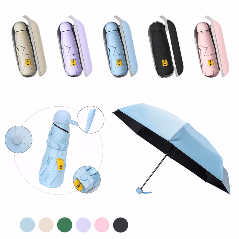 Foldable Capsule Umbrella MOQ10