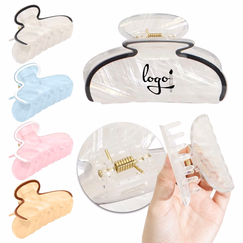 Non-Slip Square Hair Claw Clip For Women Girls