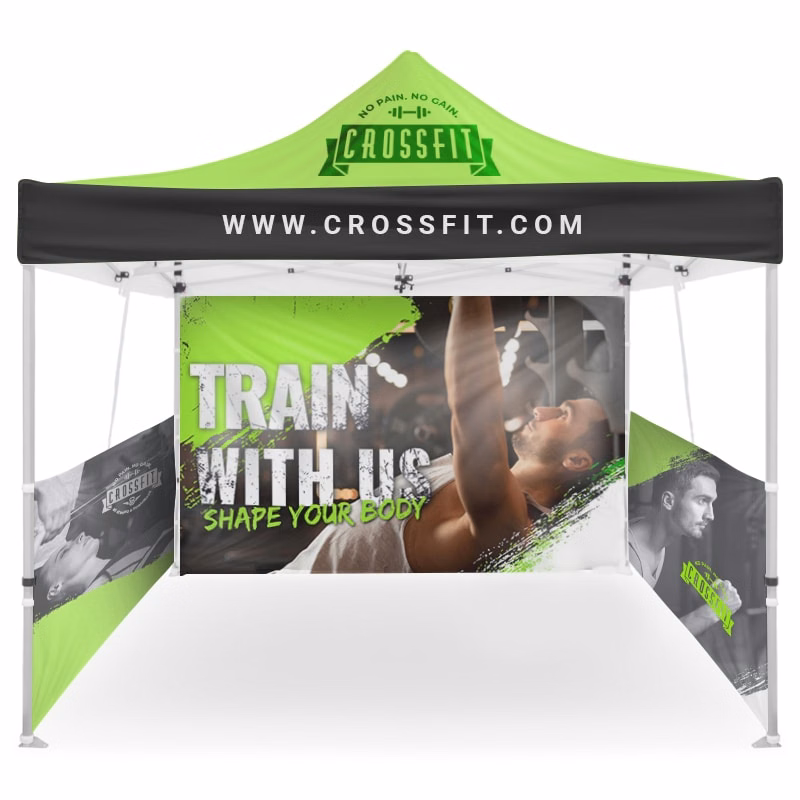 10ft X 10ft Full Color Pop Up Canopy Tents