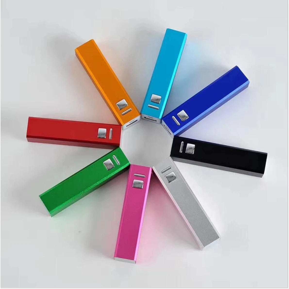 Aluminium 2200 mAh Lithium Ion Portable Power Bank 1
