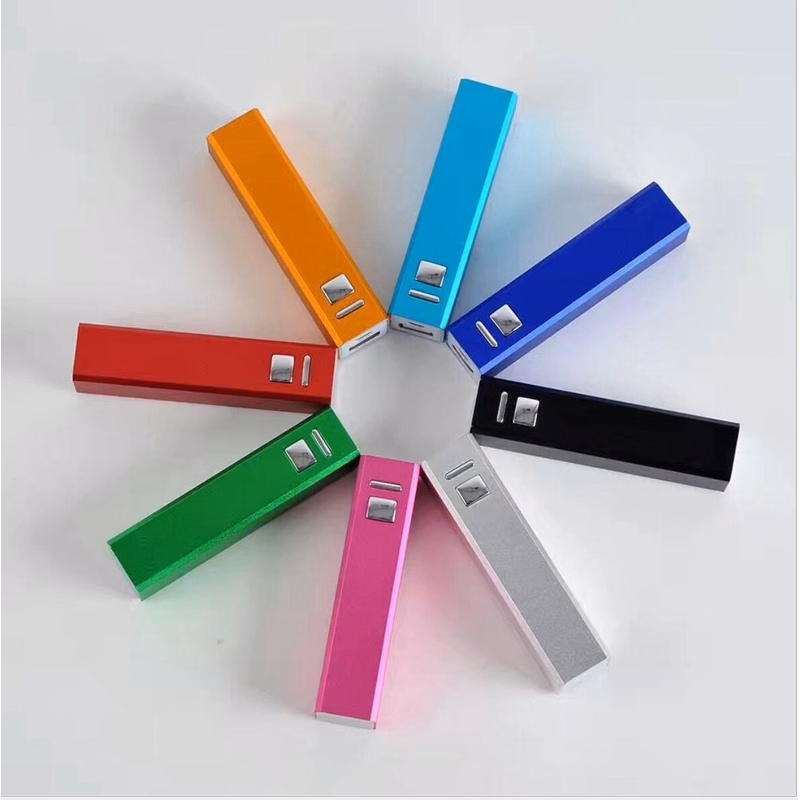 Aluminium 2200 mAh Lithium Ion Portable Power Bank