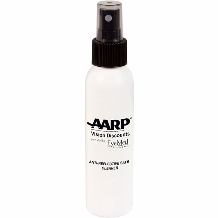 4 Fluid Oz. Bottle Opper Optics Eyeglass Cleaner - 1 Color on White Label
