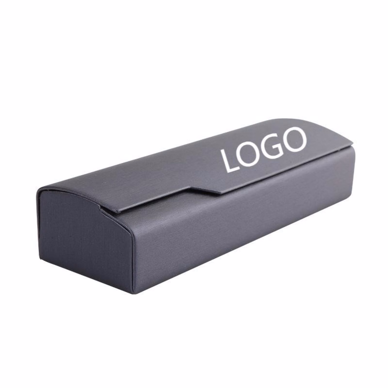 Custom Logo Leather Eyeglass Case