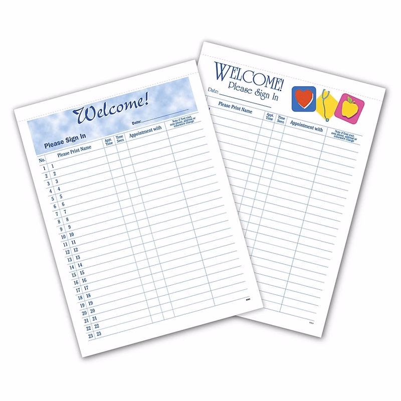 Security Sign-in Sheets Kit