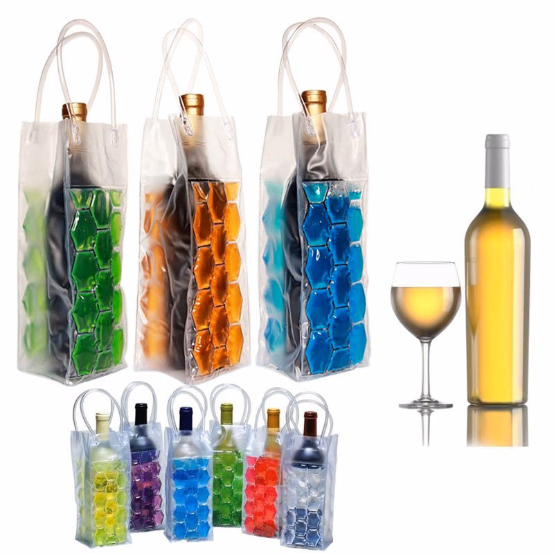 Gel Wine Bottle Chill Cooler Ice Bag