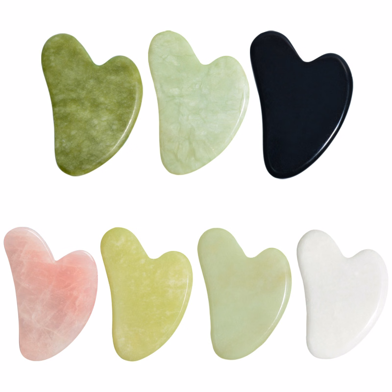 Natural Jade Stone Gua Sha Facial Tool