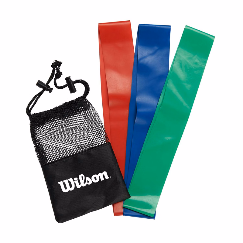 3 Piece Fitness Elastic Resistance Band Set