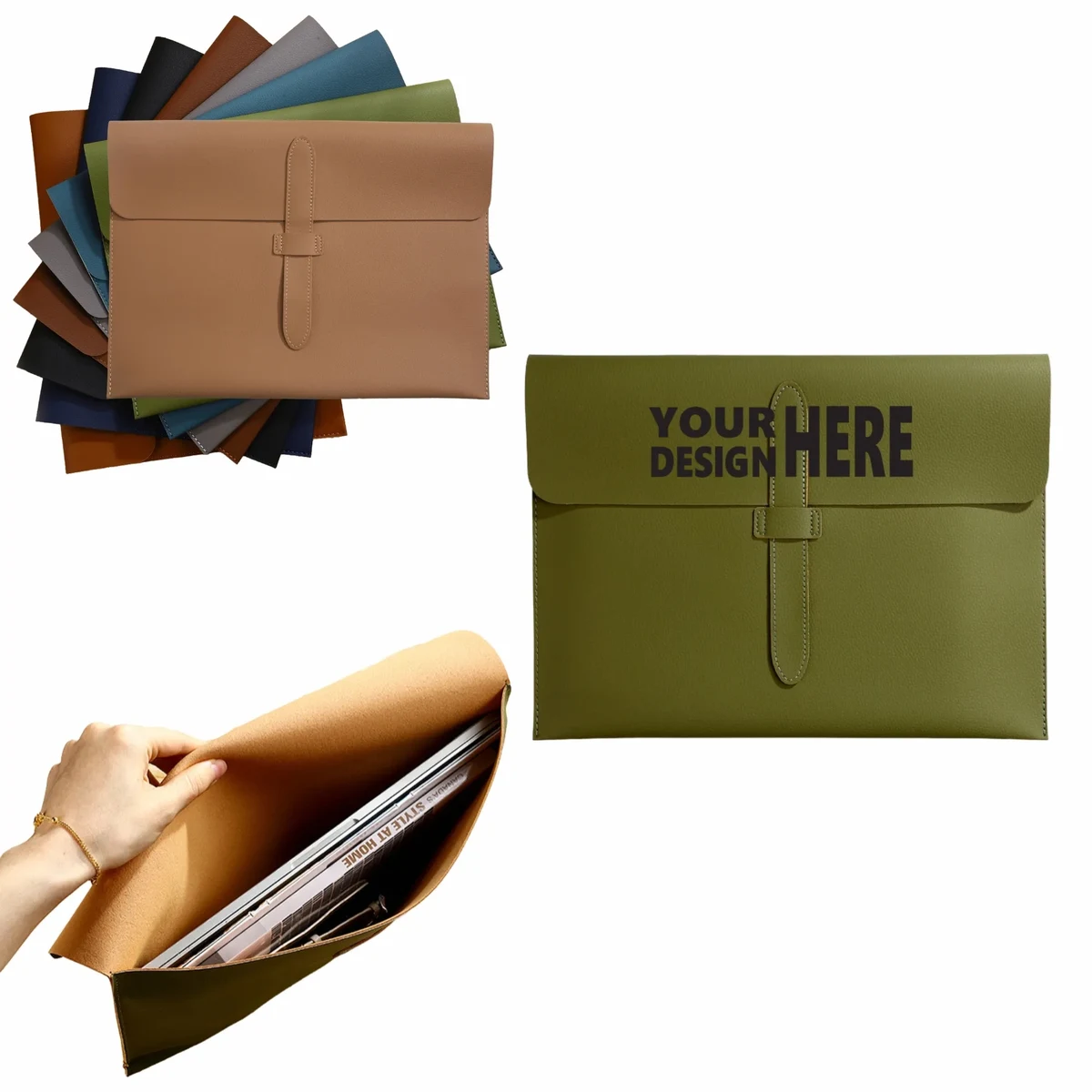 A4 Document Folder: Waterproof Business File Organizer 1