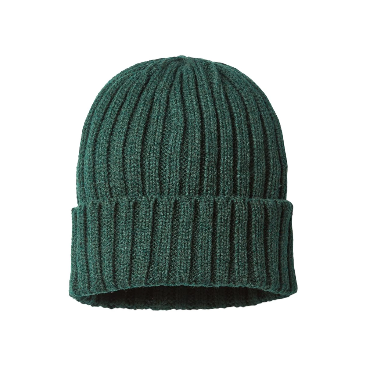 Sustainable Cable Knit Cuffed Beanie - SHORE 1