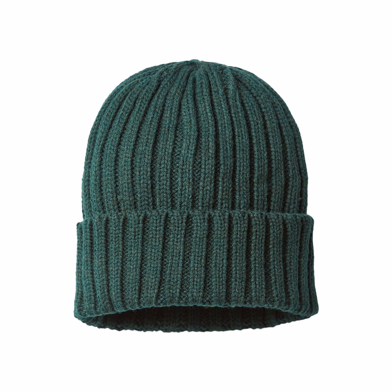 Sustainable Cable Knit Cuffed Beanie - SHORE