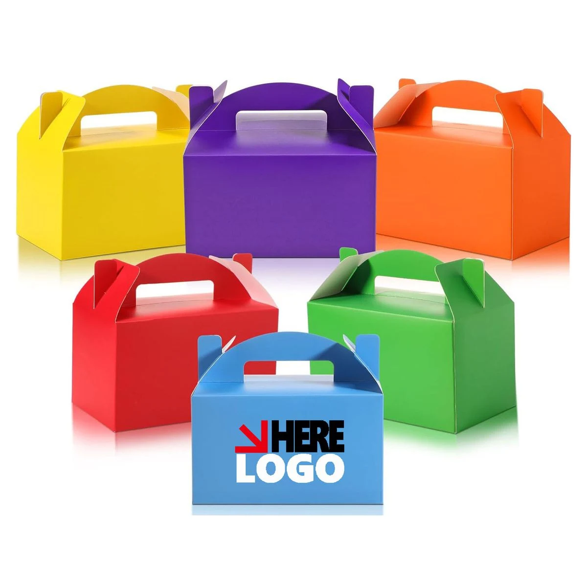 Folding Cake Box With Handle 1
