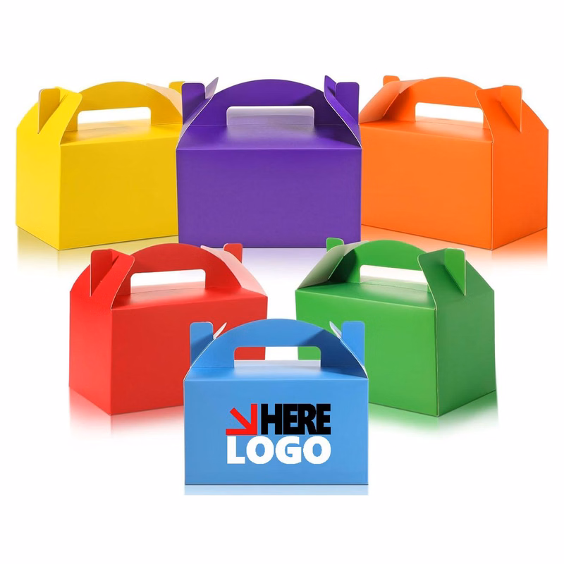 Folding Cake Box With Handle