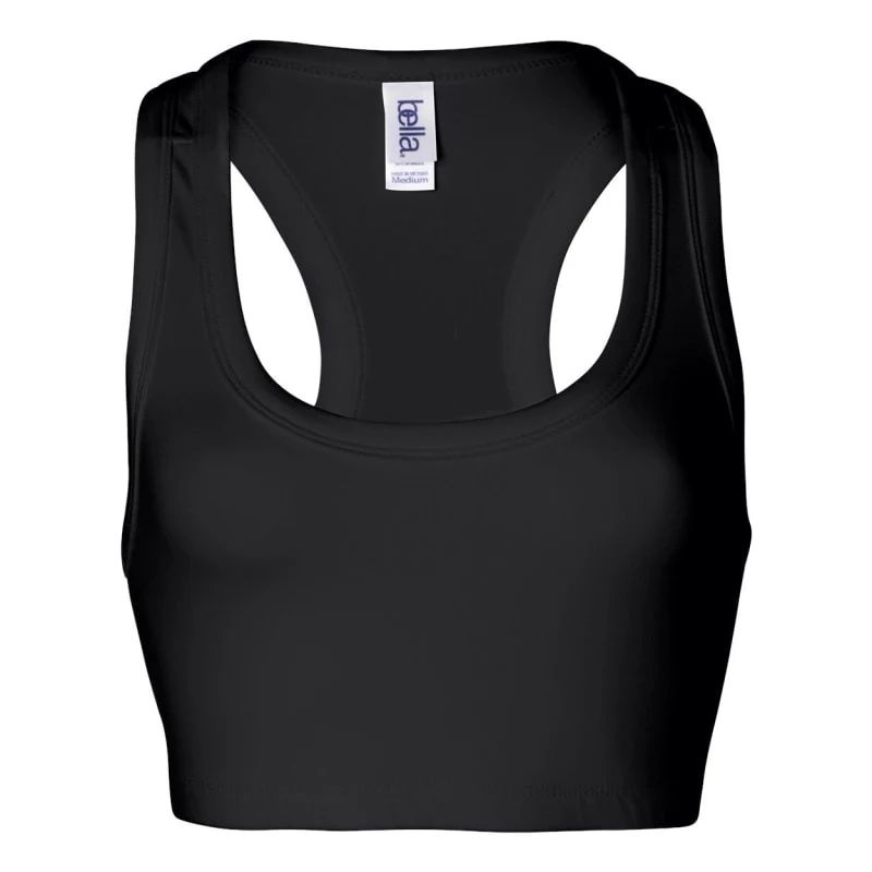 BELLA + CANVAS Women's Nylon Spandex Sports Bra - 970 1