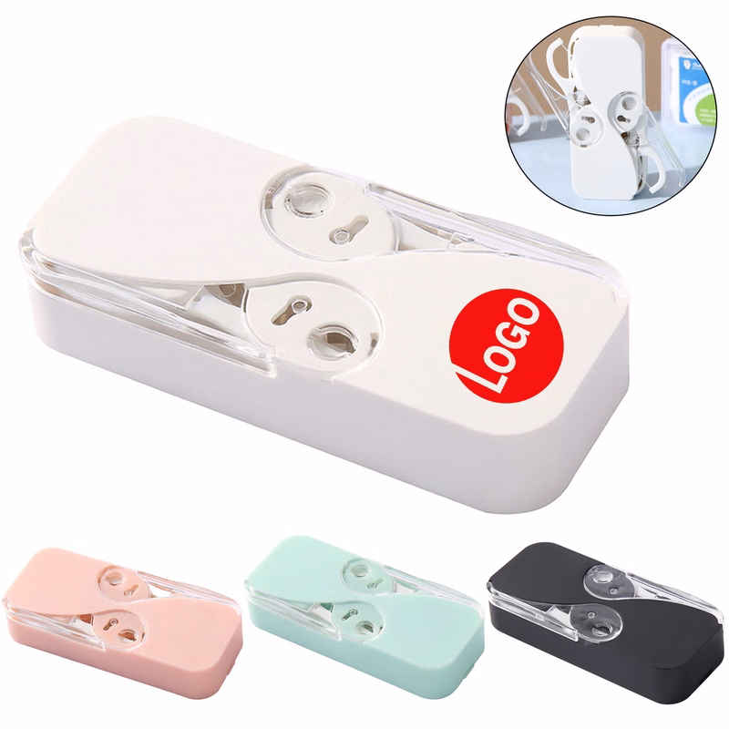 Portable Dual-Pop Automatic Floss Dispenser