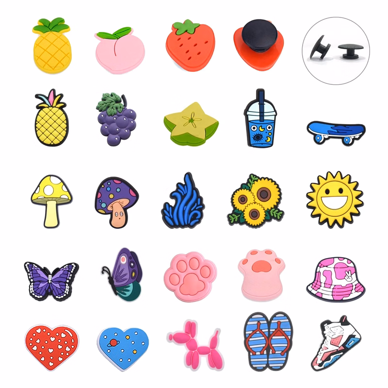 Fully Customizable PVC Shoe Charm MOQ 100
