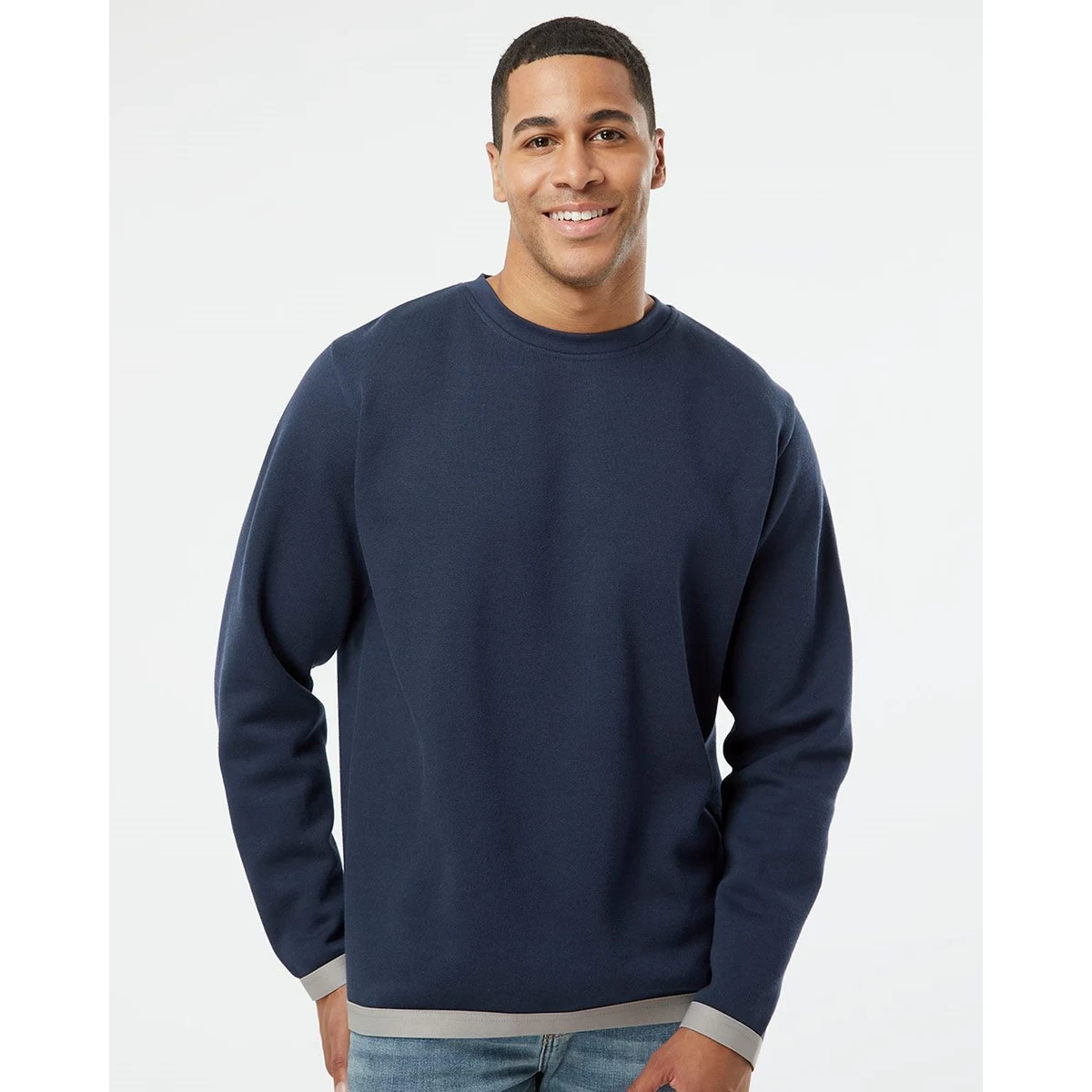 Unisex The Statement Fleece Crewneck Sweatshirt - 6789 1