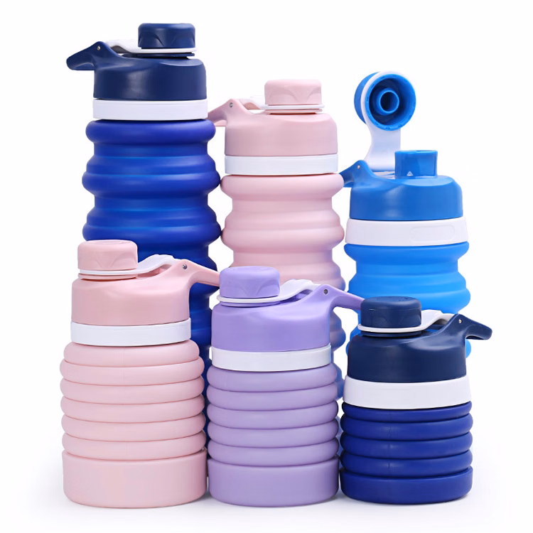 Stretch Folding Bottle With Carabiner