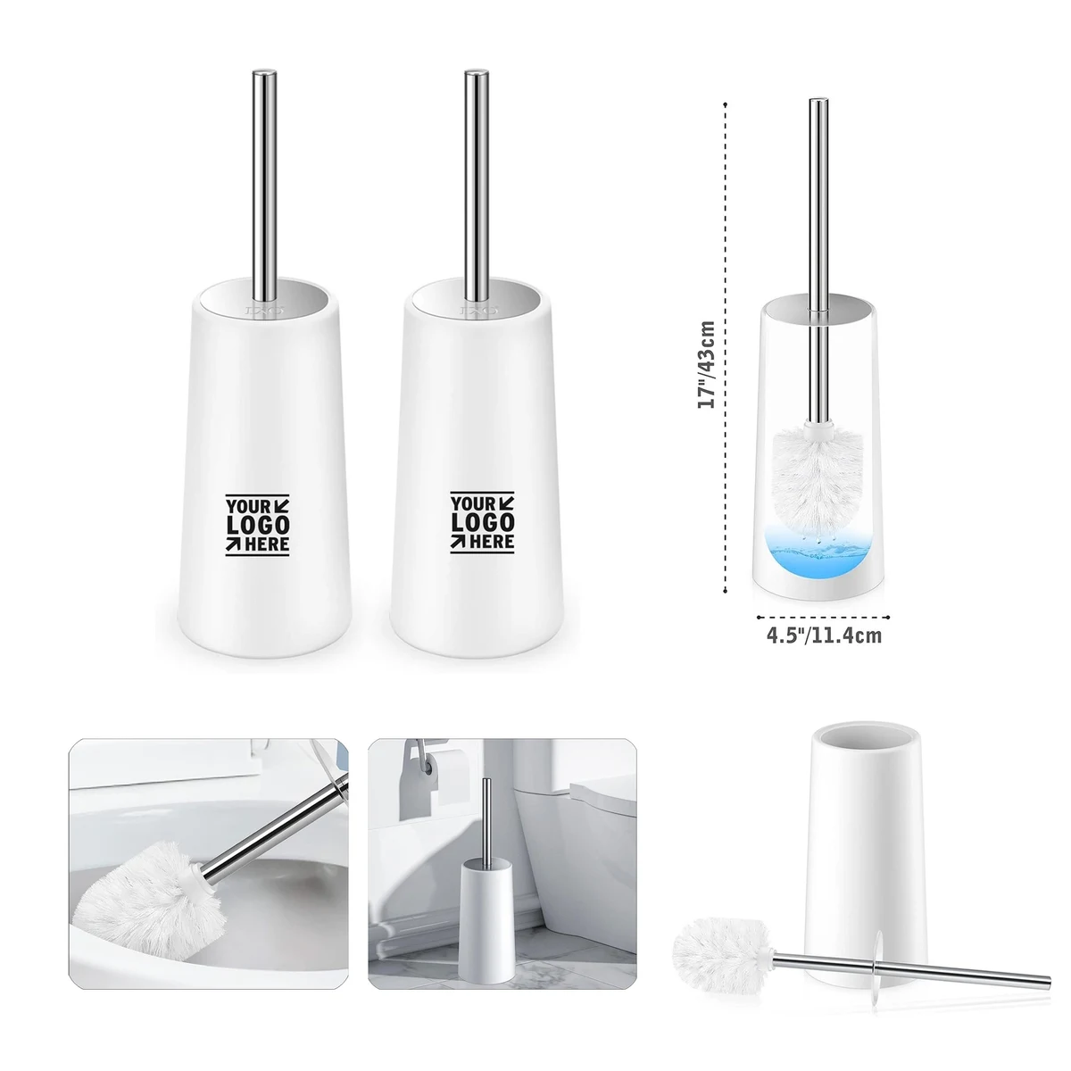 Toilet Brush and Holder 1