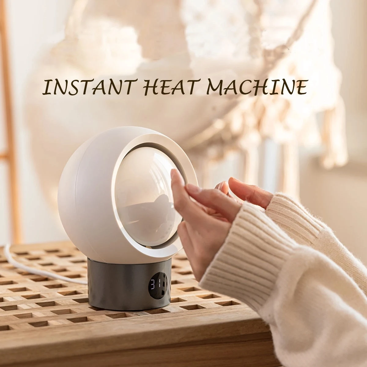 500W Mini Desk Heater For Home & Office 1