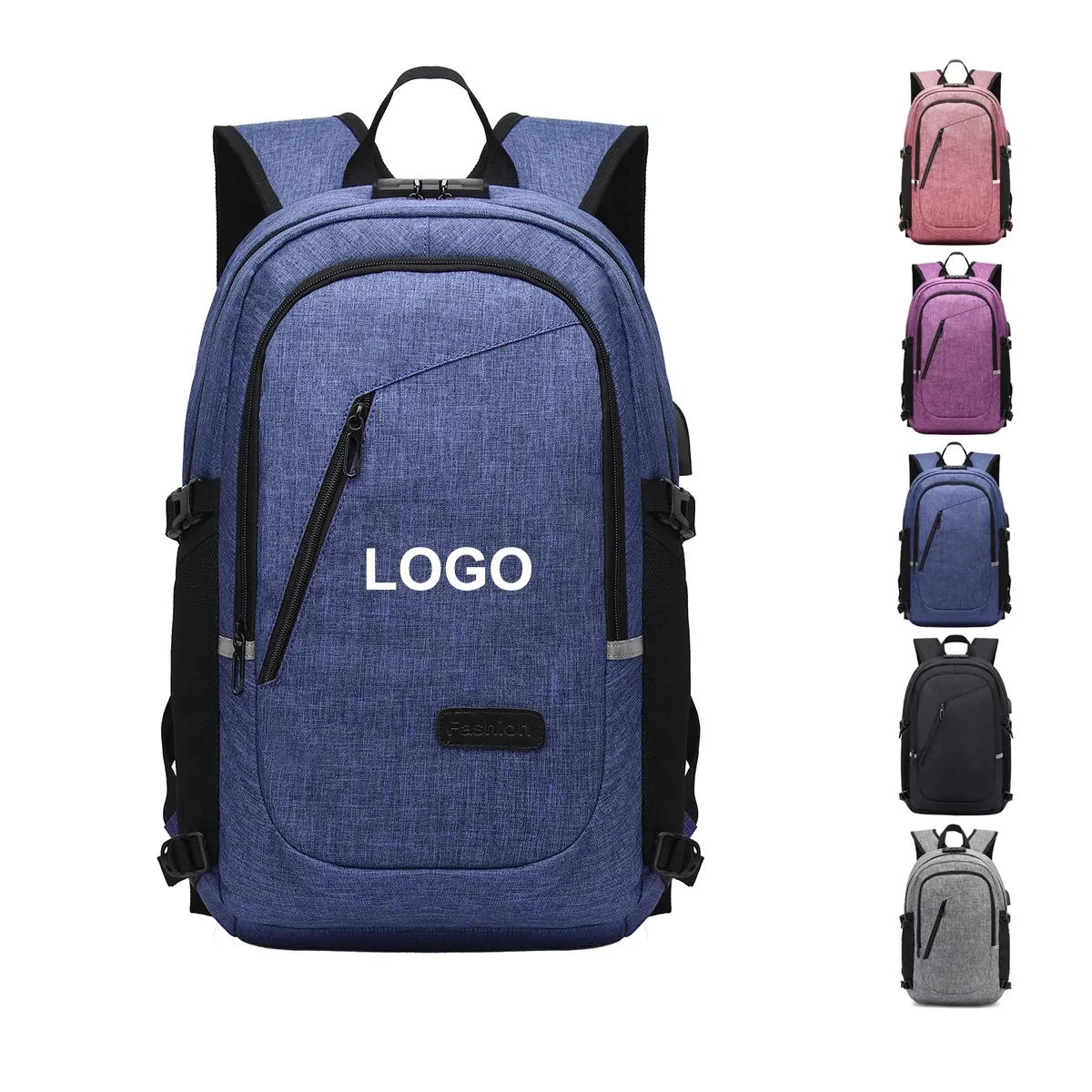 15.6inch Anti-Theft Business Travel Backpack 1
