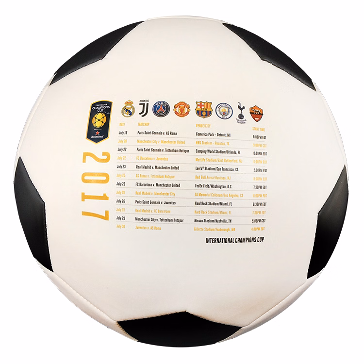 Soccer Ball - Full Custom Import, Official Size 5, Promotional w/ large display panel