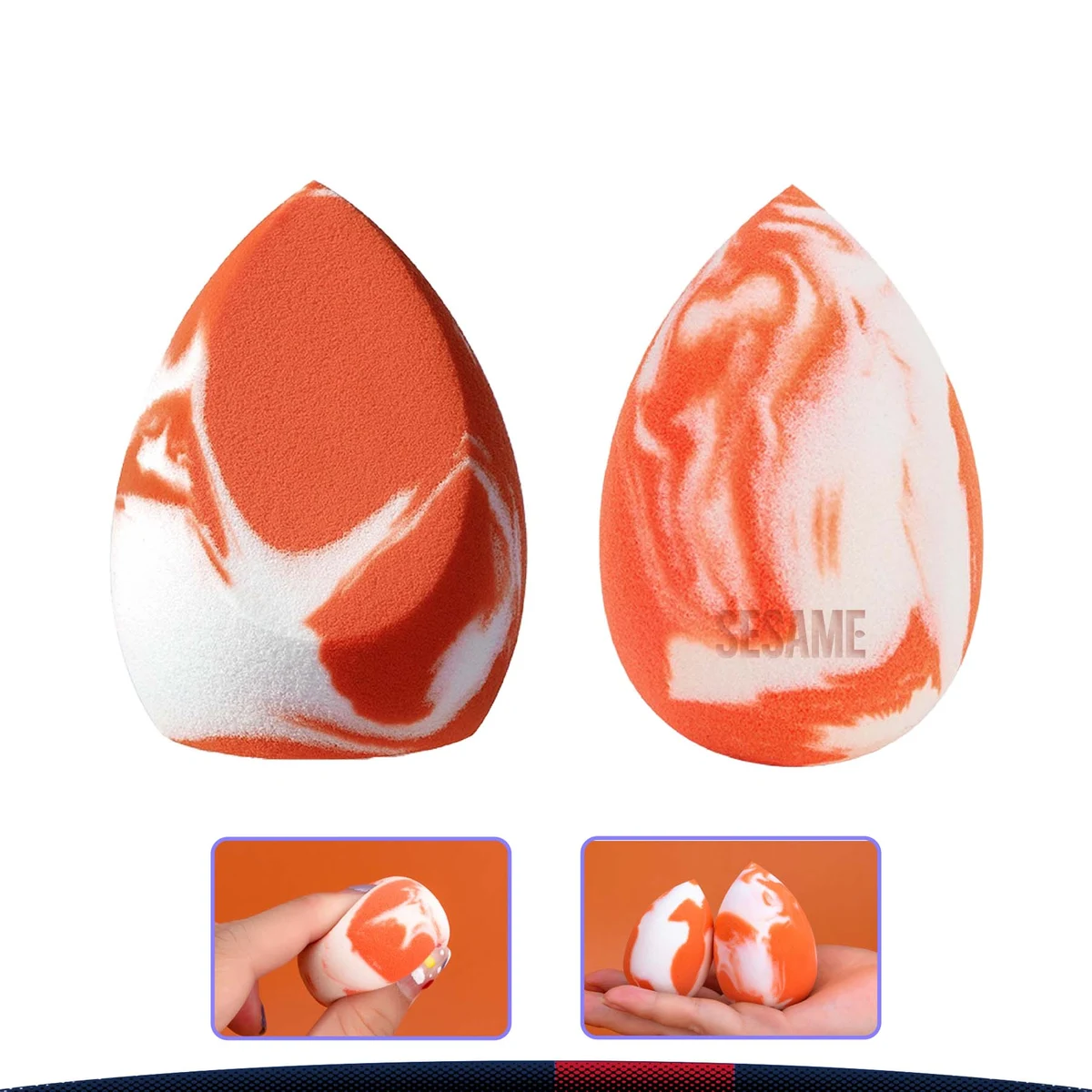 Salmon Beauty Sponge 1