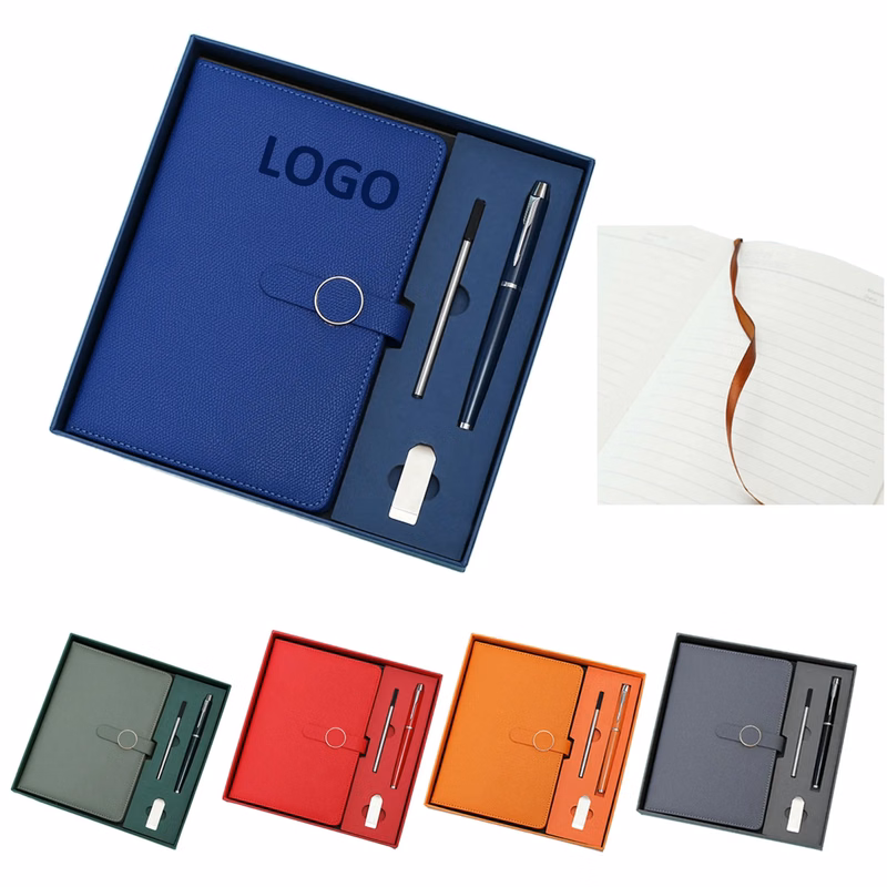 Business A5 Notebook Gift Set With Pen