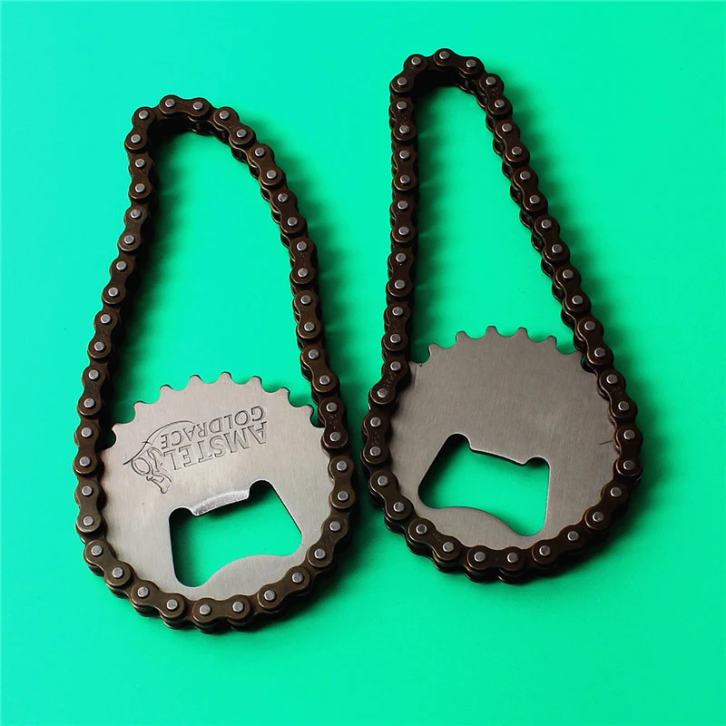 Bicycle Chain Shaped Bottle Opener 1