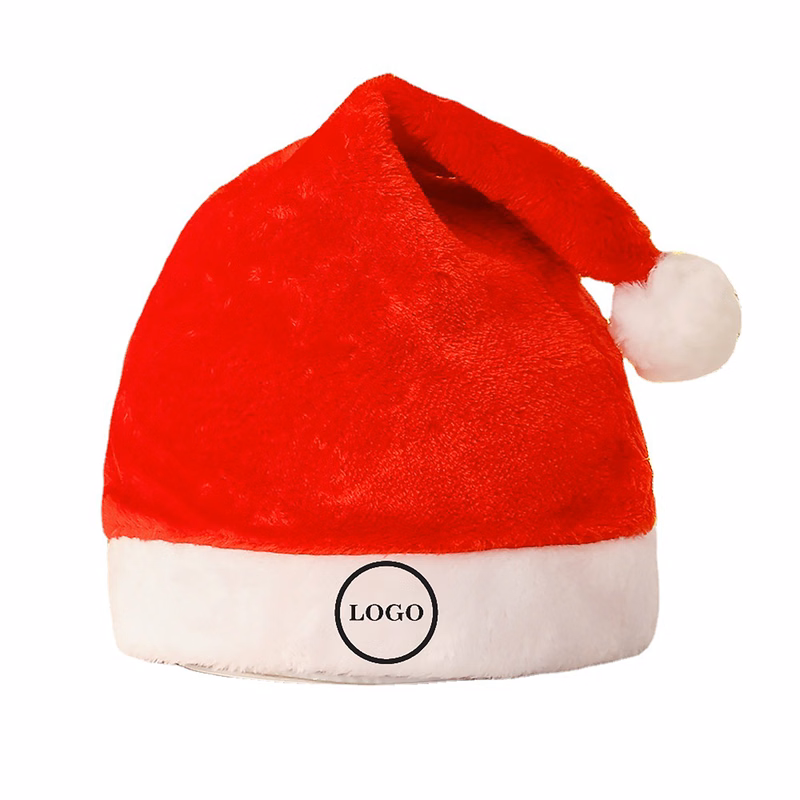 Festive Plush Santa Christmas Hat