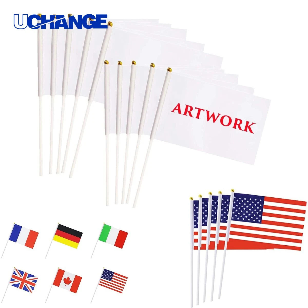 Advertising Hand Waving Flag for Promotions 1