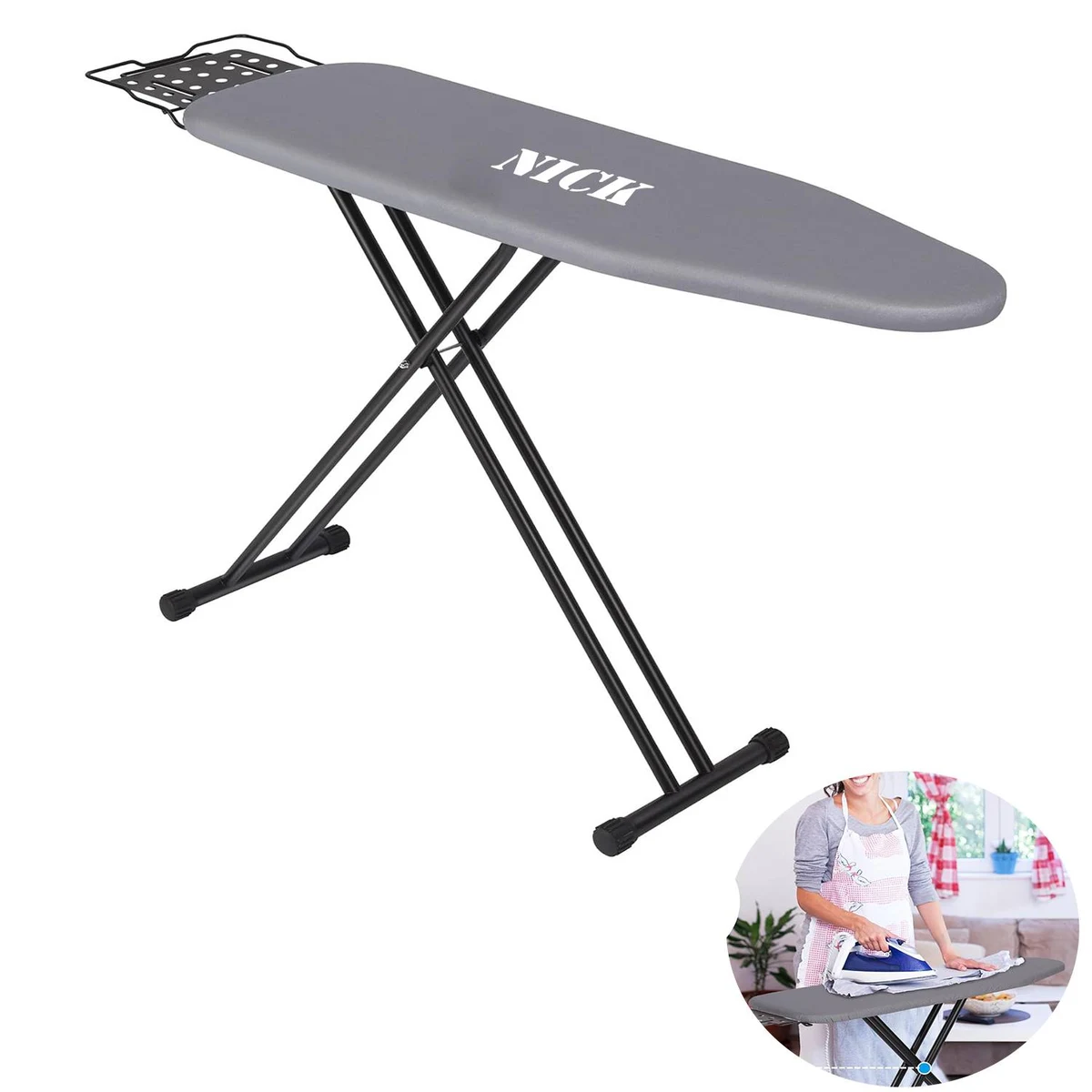 Ironing Board with Heat Resistant Cover 1