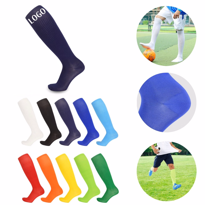 Plain Football Calf Sock