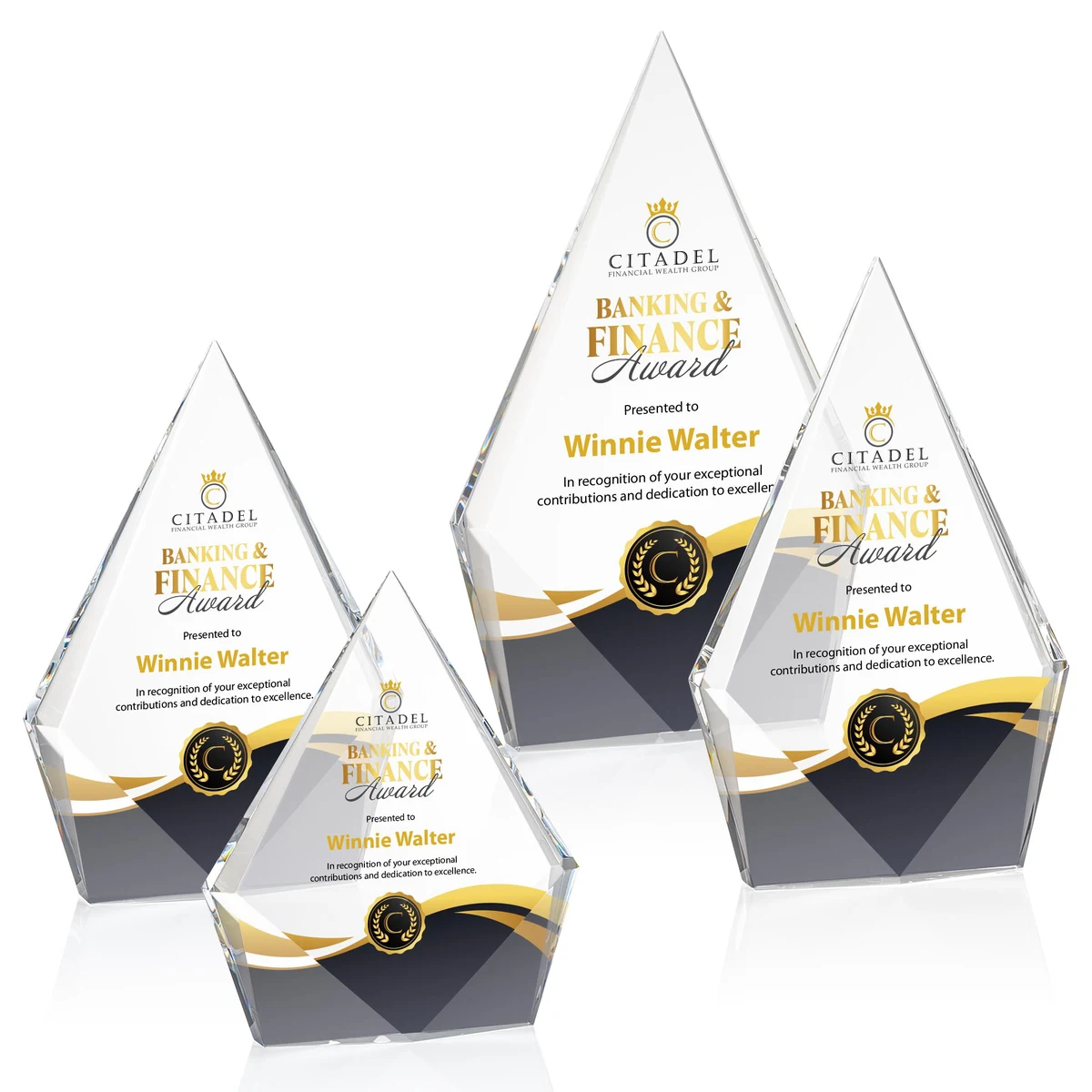 Shelton VividPrint™ Award - Clear 1