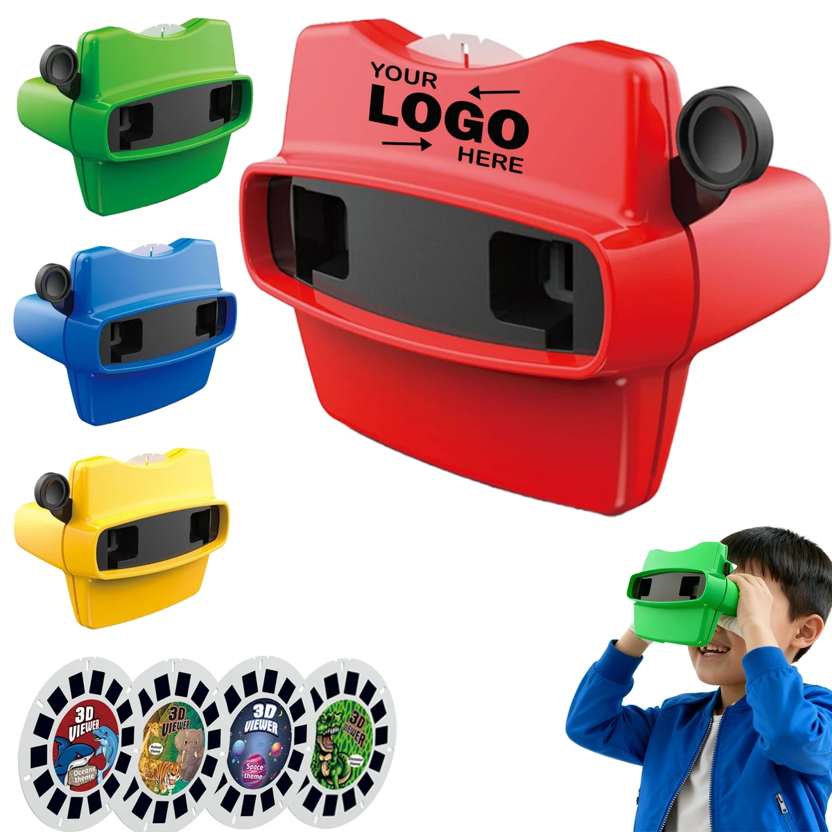 Interactive Plastic 3D Viewer For Educational And Recreational Use 1