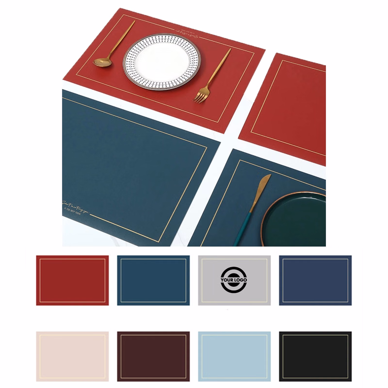 Leather Place Mat MOQ 10PCS
