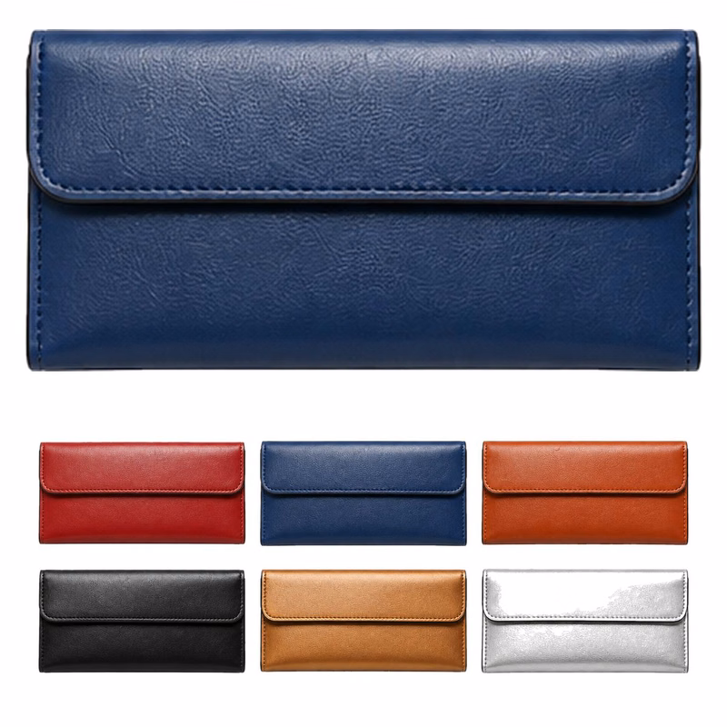 Stitched Retro Wallet for Cards and Cash