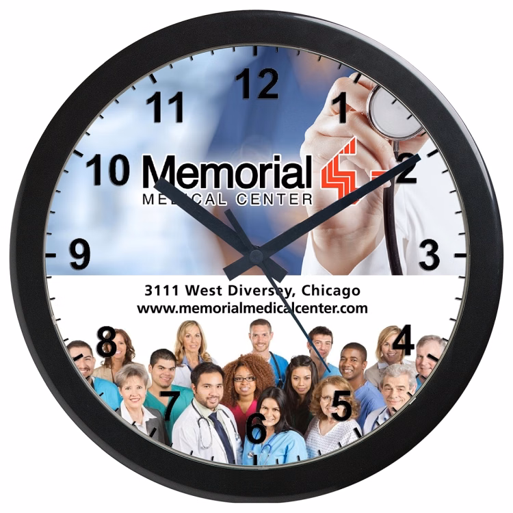 "Crown" 14" Grande Wall Clock