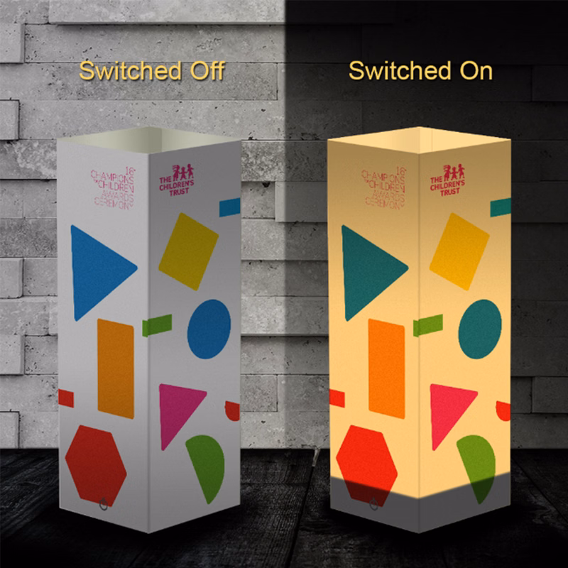 Shadow Lamp with Full Color Paper