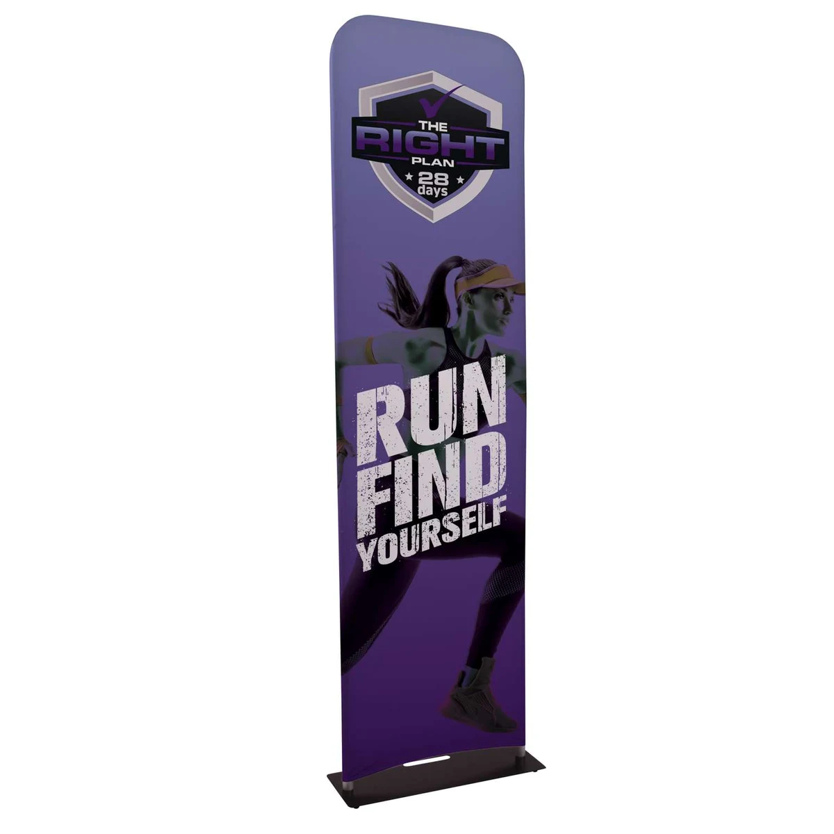 2' EuroFit Banner Display Kit (Biodegradable Fabric) 1