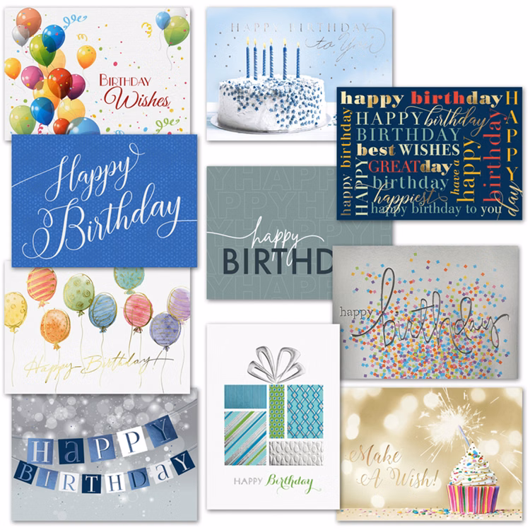 Birthday Card Assortment Pack