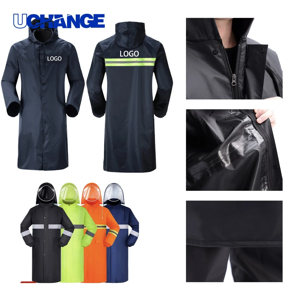 Lightweight Portable Raincoat for Travel 1