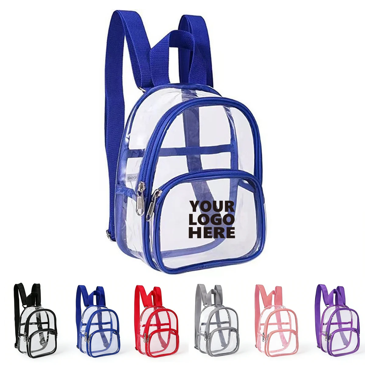 MOQ 10 Clear Security Backpack 1
