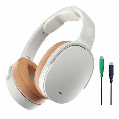 Skullcandy Hesh ANC Over-Ear Noise Cancelling Wireless Headphones, 22 Hr Battery, Microphone, Wor...